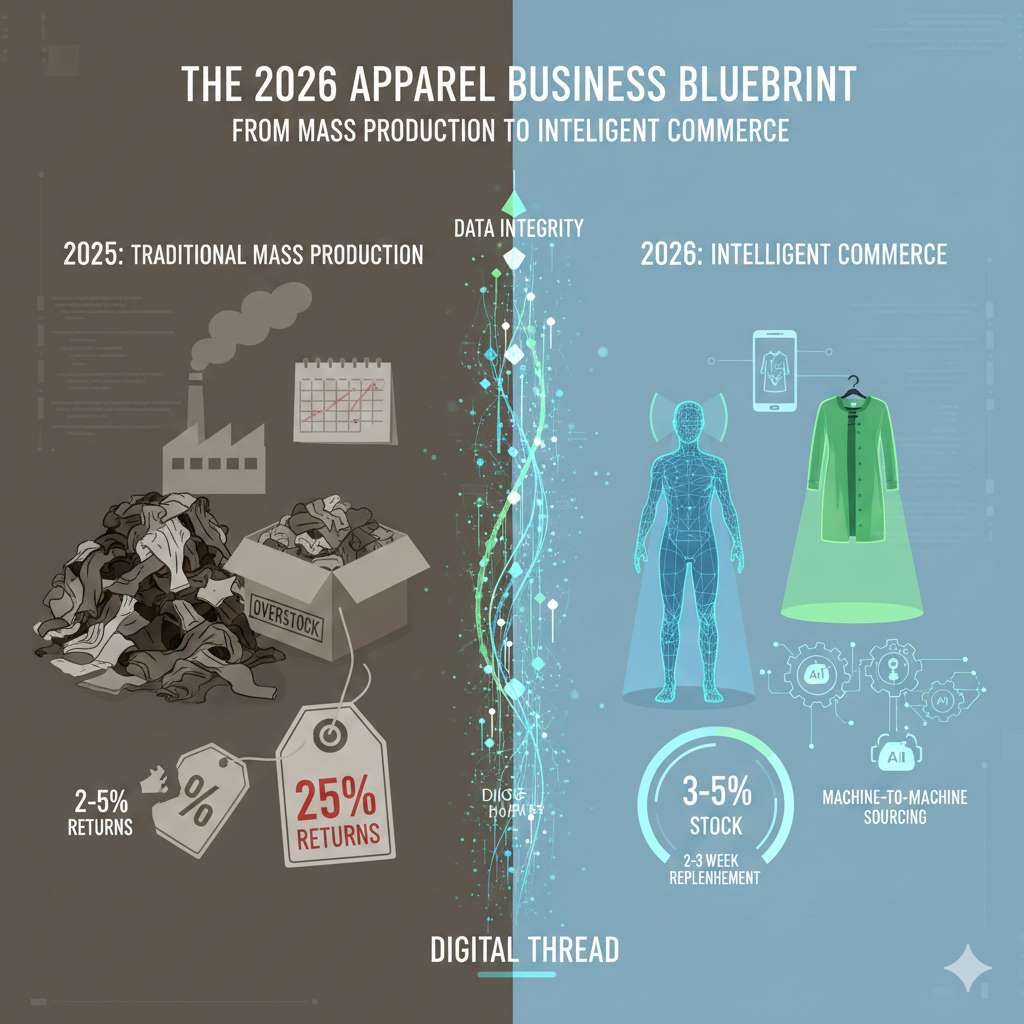The 2026 Apparel Business Blueprint: Moving from traditional mass production to ‘Intelligent Commerce’