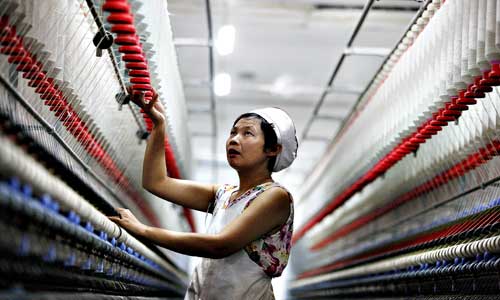 Is China losing its textile