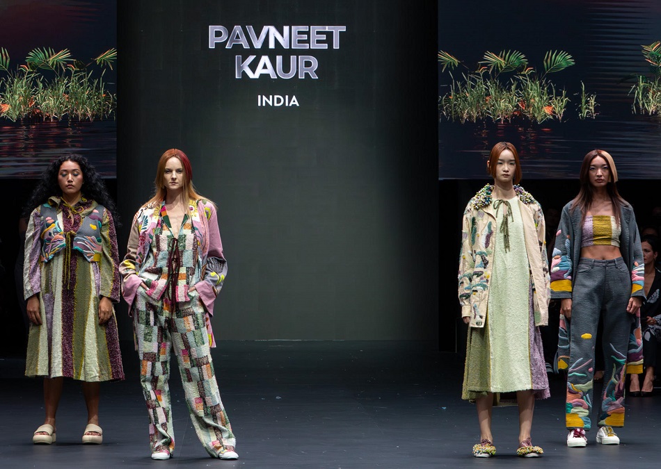 CENTRESTAGE HK Pavneet Kaur India wins Peoples Choice at the Redress Design Award 2023