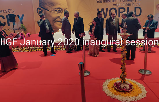 Inauguration ceremony kick starts IIGF January 2020