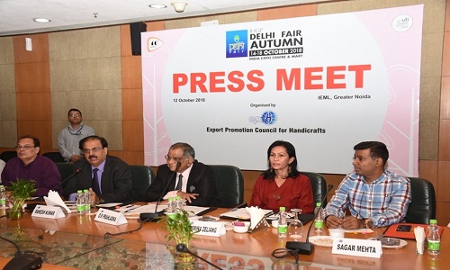 Overseas buyers from 110 countries to Visit 46TH edition of IHGF Delhi Fair Autumn 2018 Opening On October 14 EPCH 001
