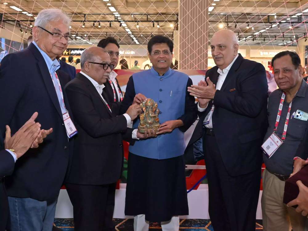 Piyush Goyal inaugurates CMAI's 'Brands of India' pavilion at Bharat Tex 2024
