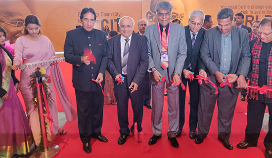 Ribbon cutting ceremony at IIGF inauguration