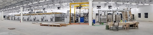 SVS starts high capacity Brückner coating line 002