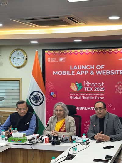 Bharat Tex 2025 app & website launched for seamless engagement