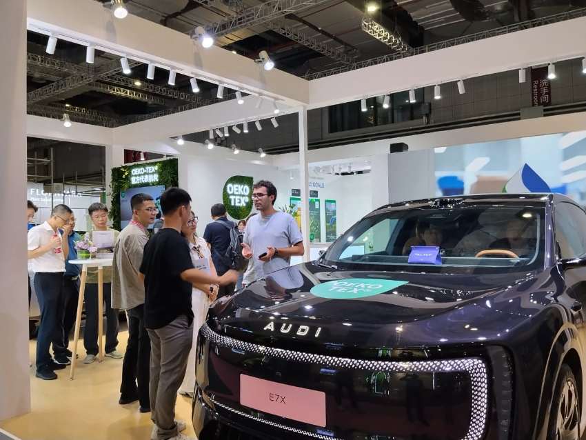 Testex brings Audi Cabin to Intertextile Shanghai, redefining vehicle interiors with Oeko-Tex Baby-Safe Standards